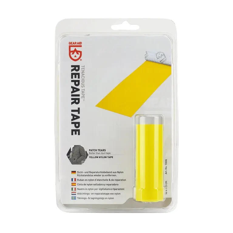 Opravná sada GEAR AID Tenacious TAPE® Repair Tape Yellow Nylon