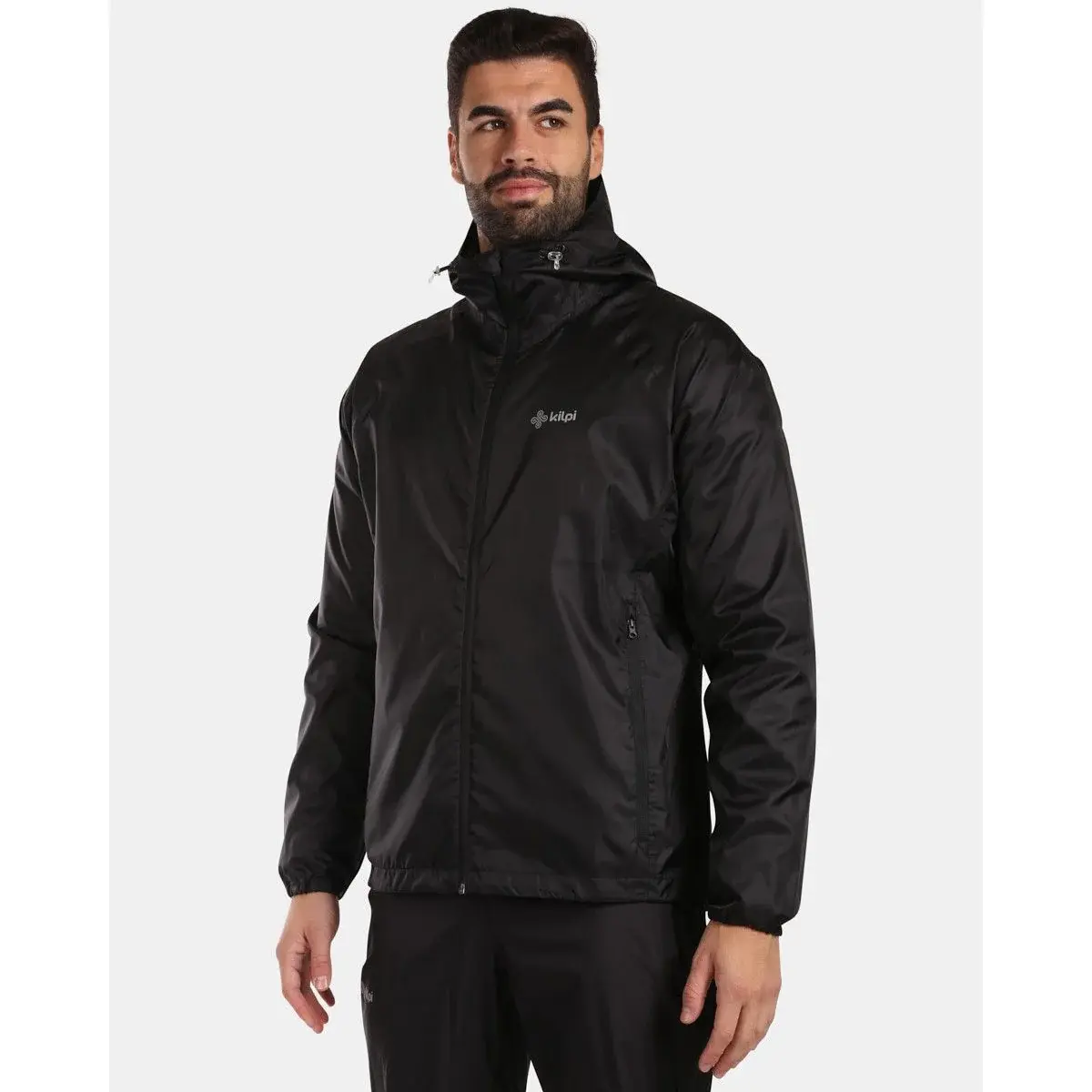 Outdoor-Regenjacke Kilpi JALUU-U black