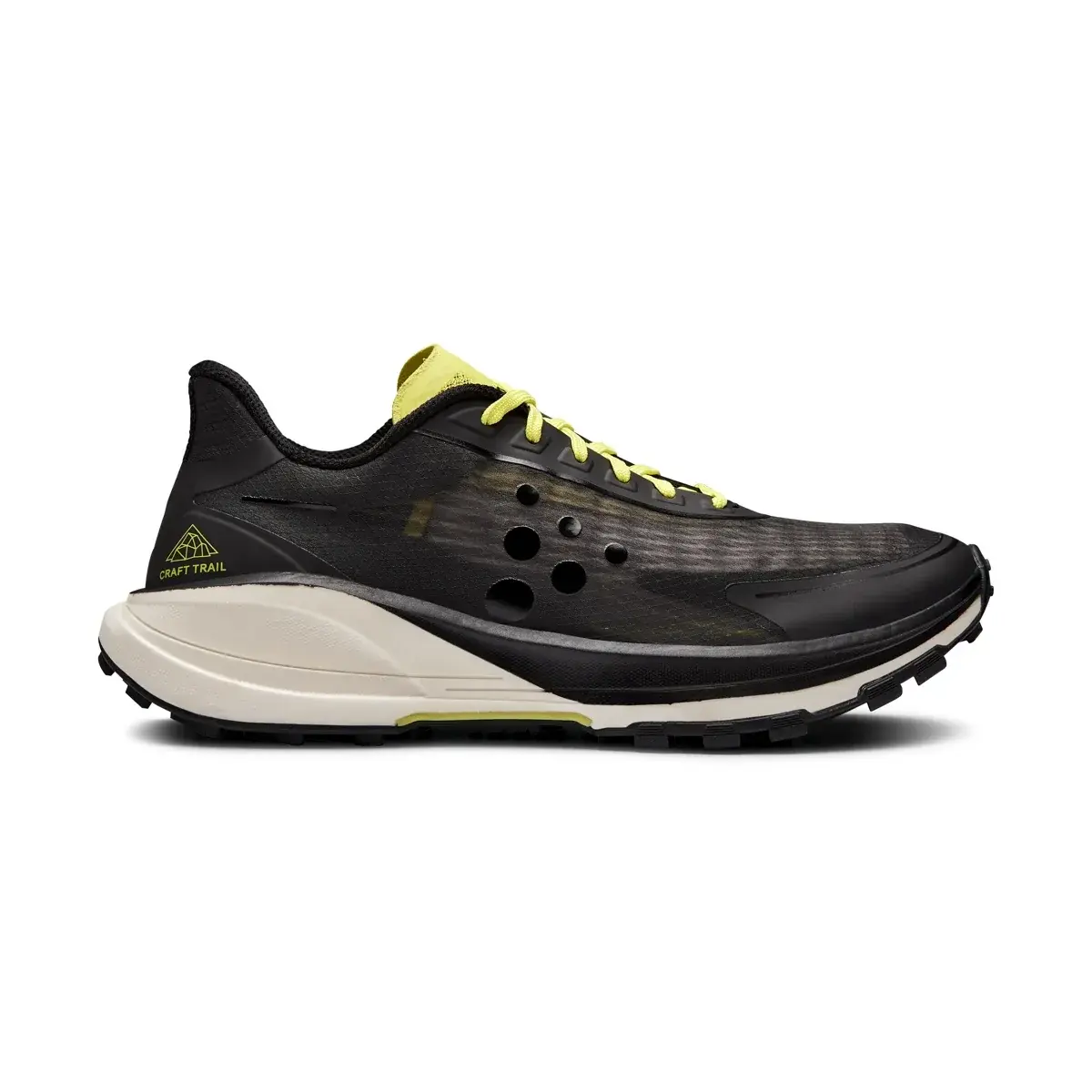 Craft Herren-Laufschuhe Craft Pure Trail schwarz