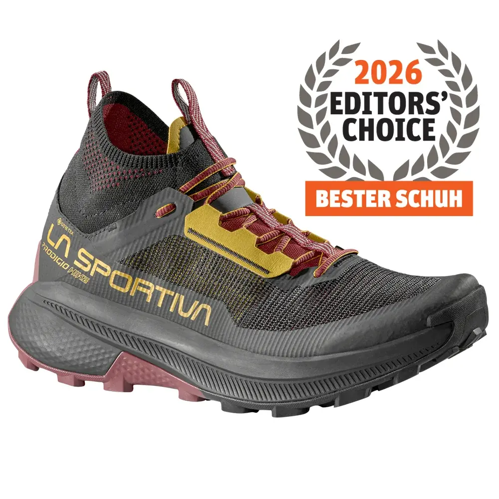 Herren-Laufschuhe La Sportiva Prodigio Hike GTX black / savana