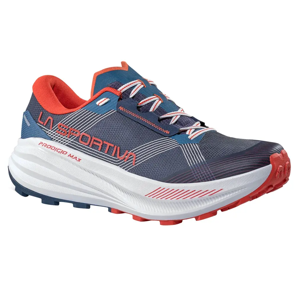 La Sportiva Herren-Laufschuhe La Sportiva Prodigio Max night sky/mountain red
