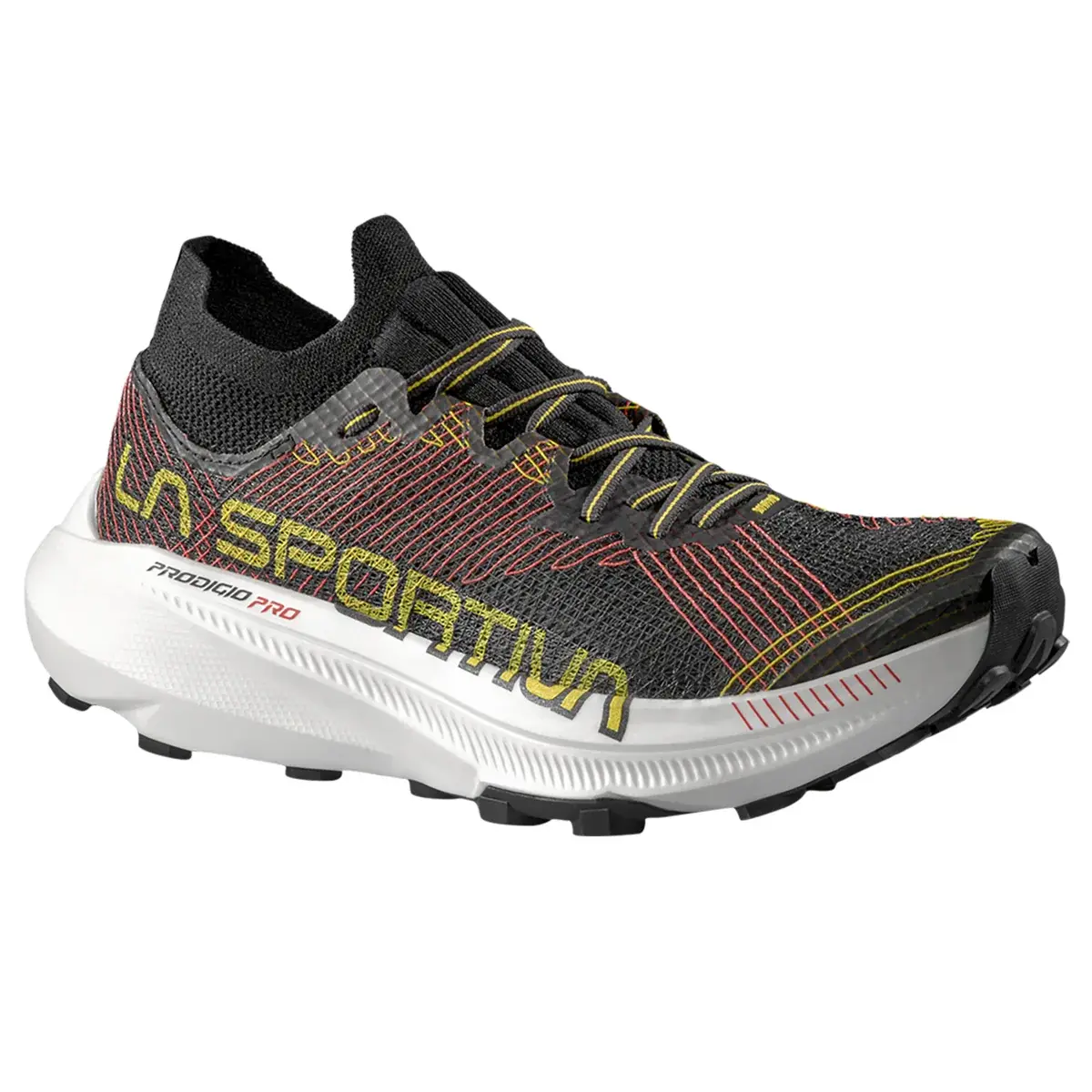 Herren-Laufschuhe La Sportiva Prodigio Pro black/yellow
