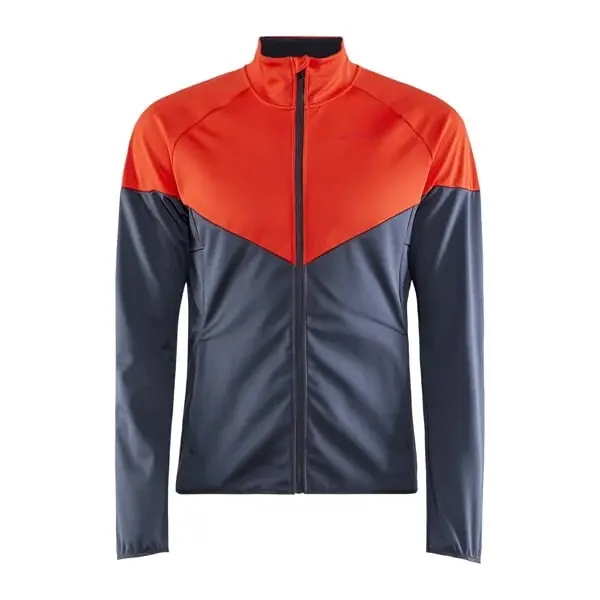 Herren-Softshelljacke mit Membran Craft Glide Block orange
