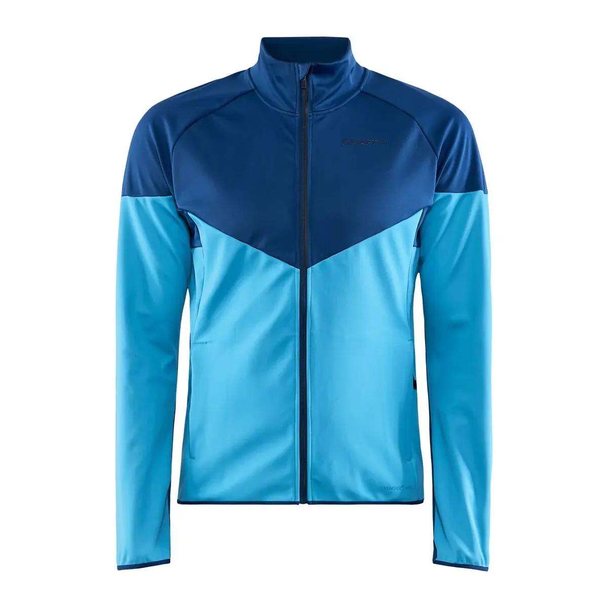 Herren-Softshelljacke mit Membran Craft Glide Block dunkelblau