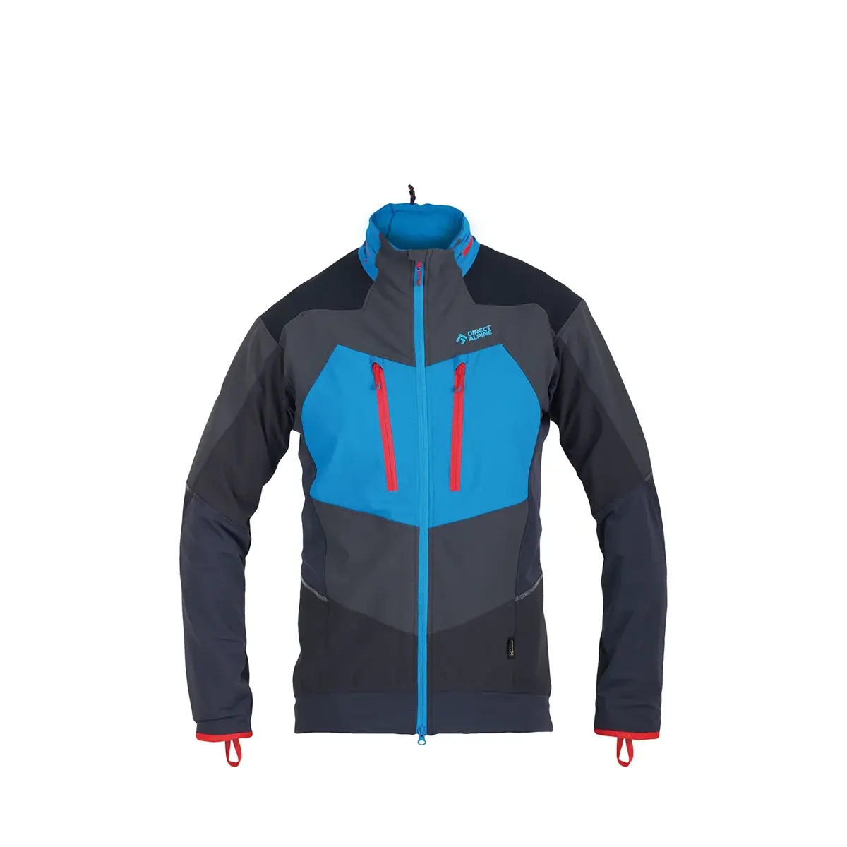 Herren-Outdoorjacke Direct Alpine Mistral 1.0 anthracite/ocean