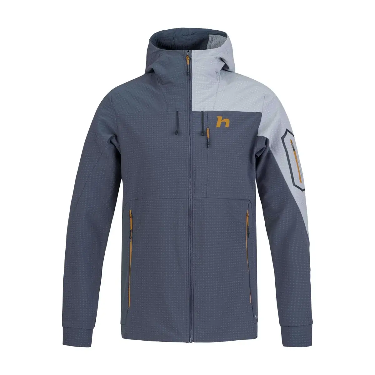 Herrenjacke Hannah Aren Hoody india ink/sharkskin