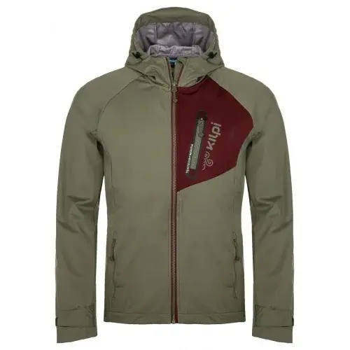 Pánská softshellová bunda Kilpi Beltra-M khaki