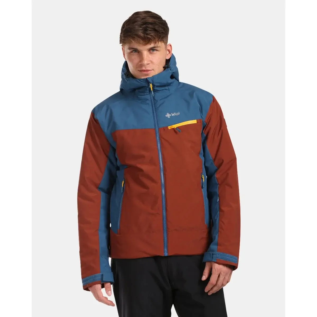 Herren-Skijacke Kilpi Flip-M dunkelrot