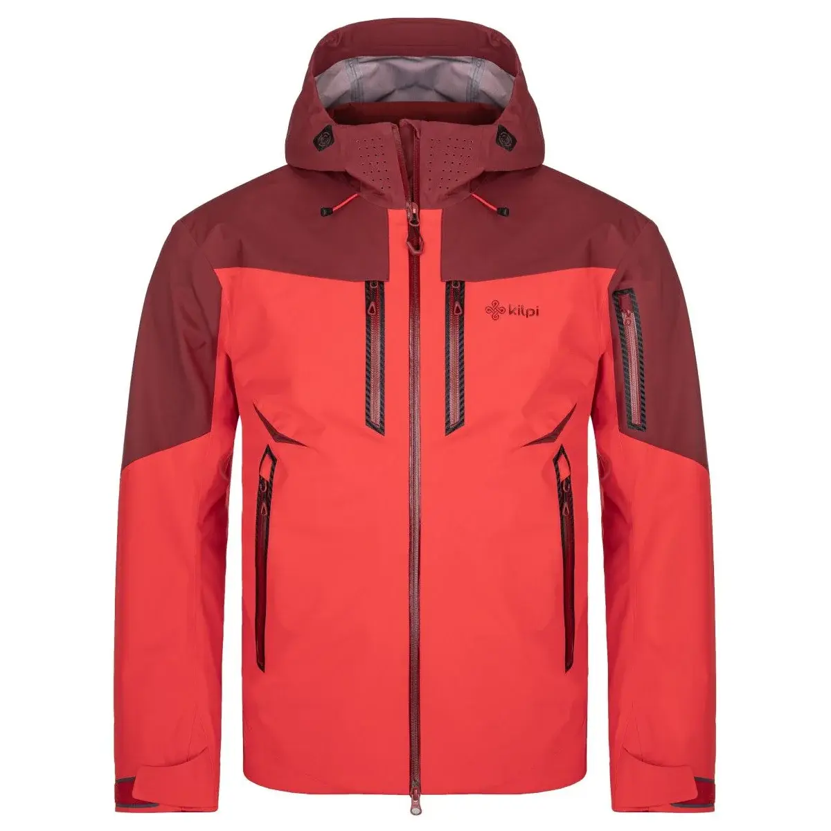 Herren-Regenjacke Kilpi Hastar-M rot