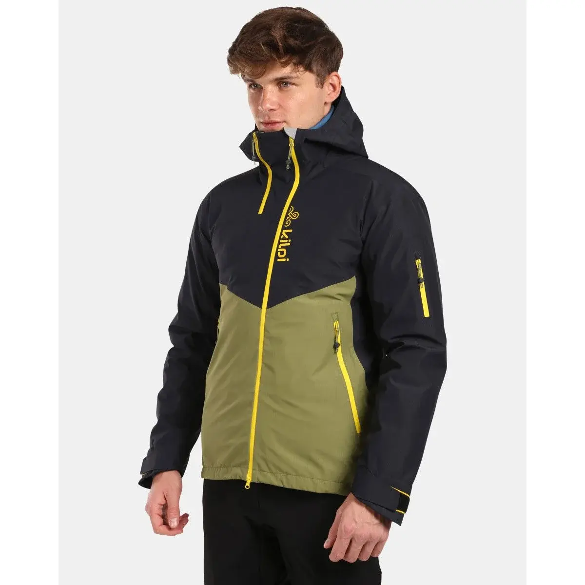 Herren-Regenjacke Kilpi Metrix-M grün