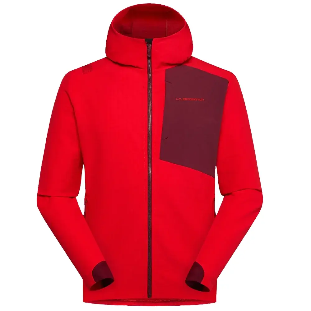 Herrenjacke La Sportiva DESCENDER STORM mountain red/redwood