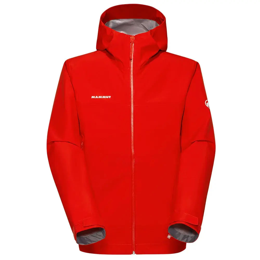 Pánská bunda Mammut Crater Light HS Hooded mammut red