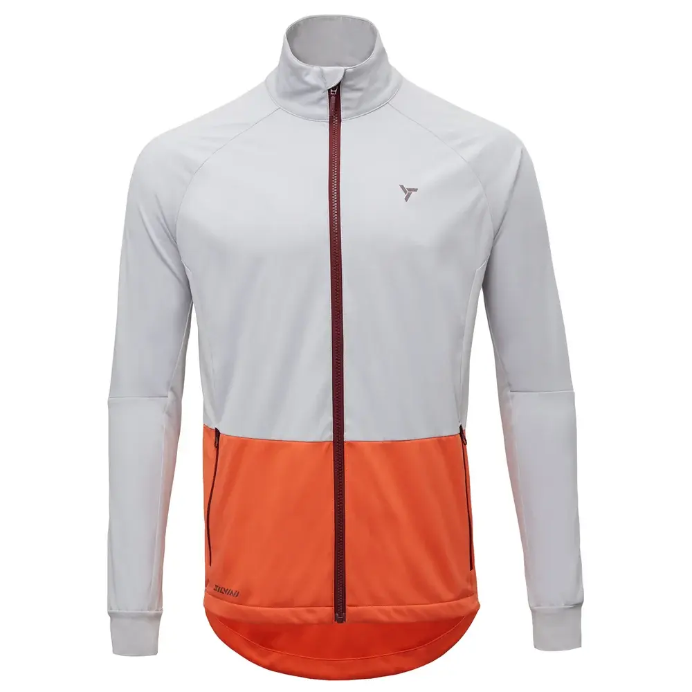Herren-Langlaufjacke Silvini Natisono Cloud-orange