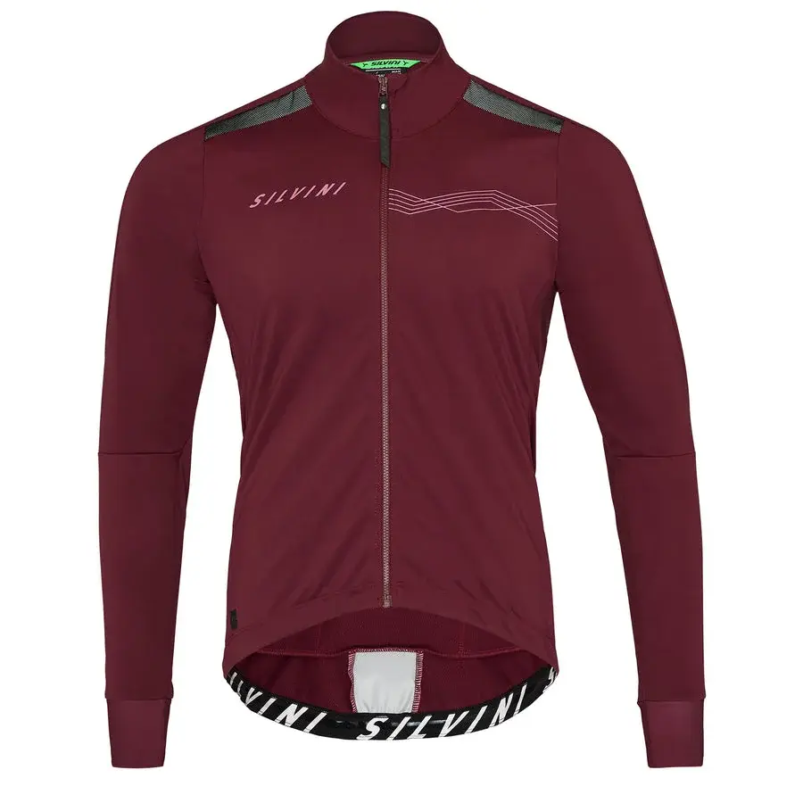Herren-Isolationsjacke Silvini Ghisallo MJ2129 merlot