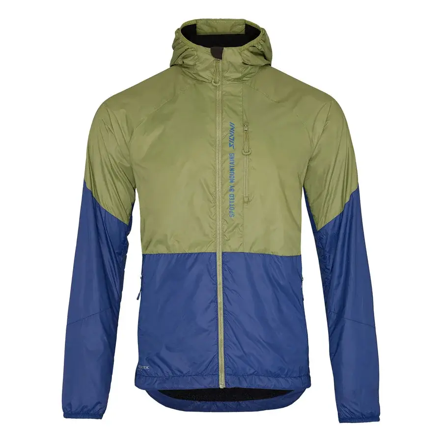 Herren-Skitourenjacke Silvini Sassolungo MJ2507 olive-navy