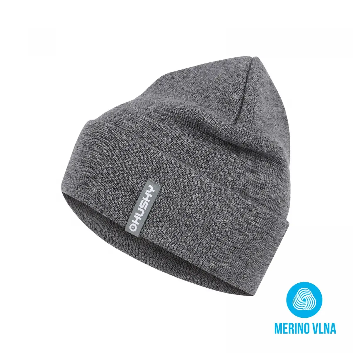 Pánská funkční čepice Husky Merhat 1 lt. grey melange uni
