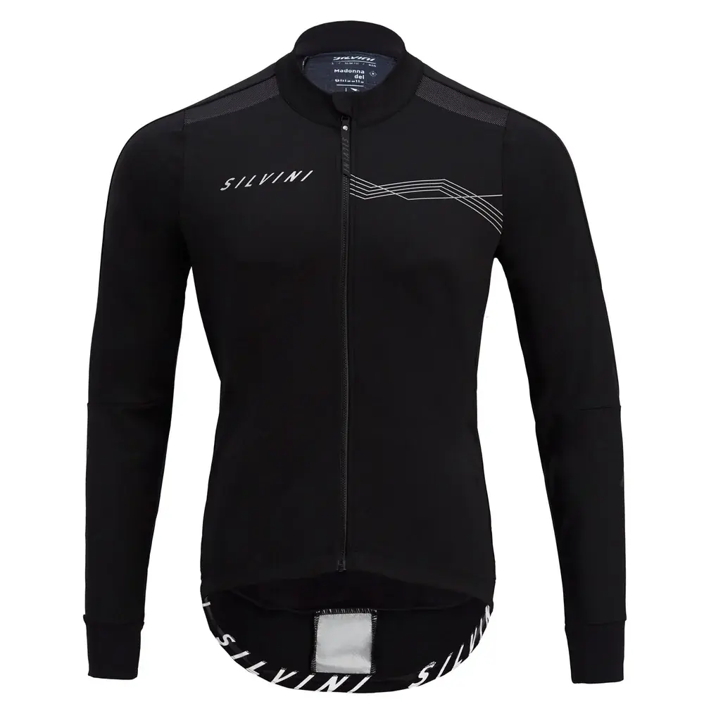 Silvini Herren-Radjacke Silvini Ghisallo Black/white