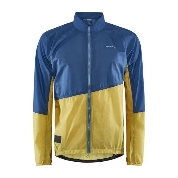 Craft Herren-Radjacke Craft ADV Offroad Blau mit gelb