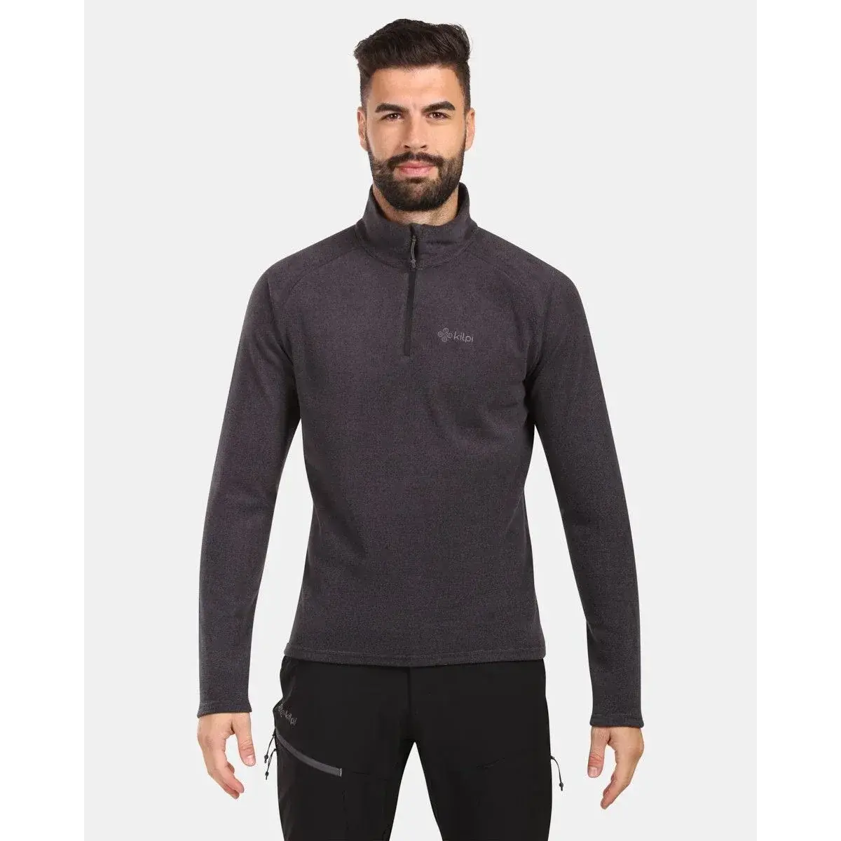 Kilpi Herren-Fleecepullover Kilpi ALMERI-M schwarz
