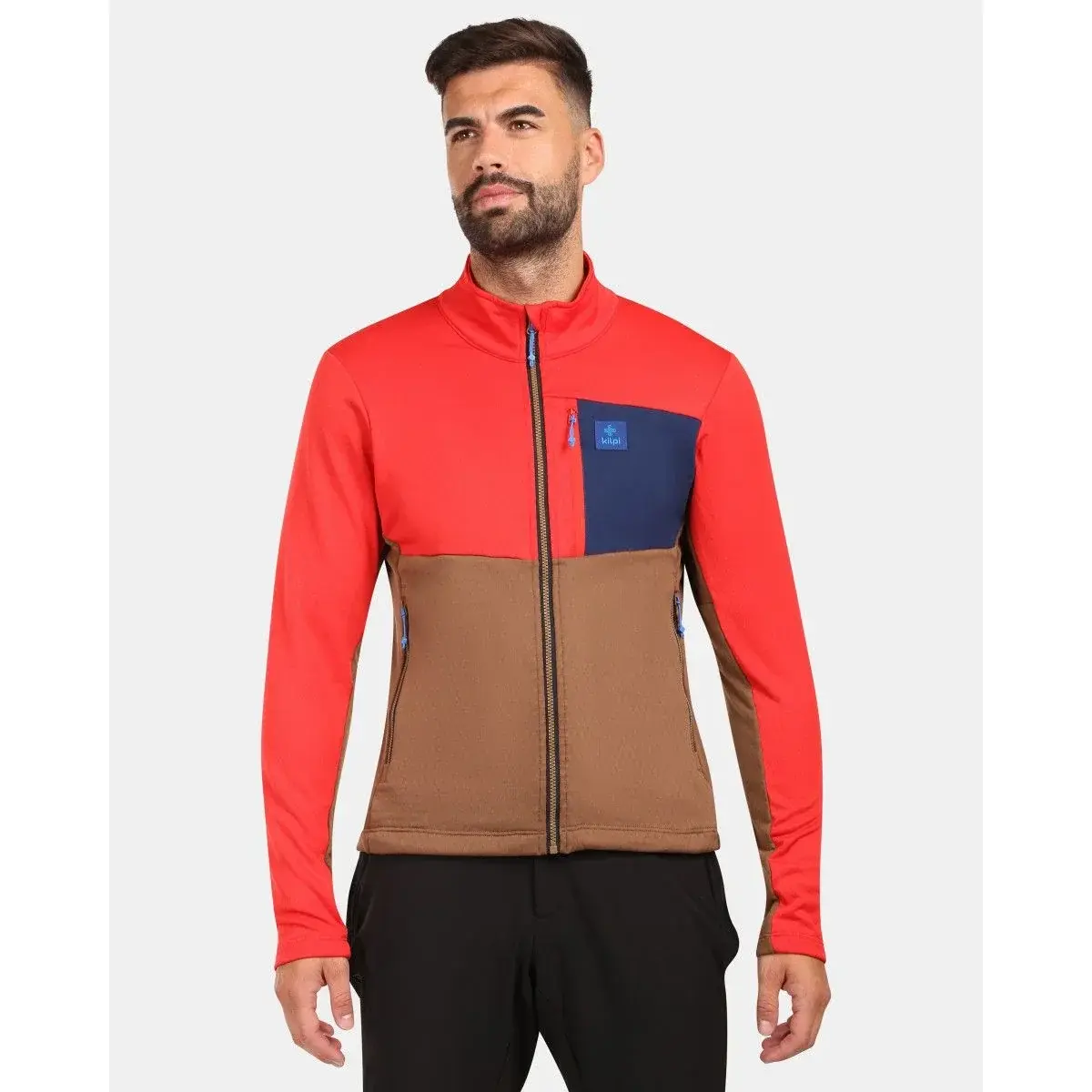 Herren-Funktionssweatshirt Kilpi ERIN braun