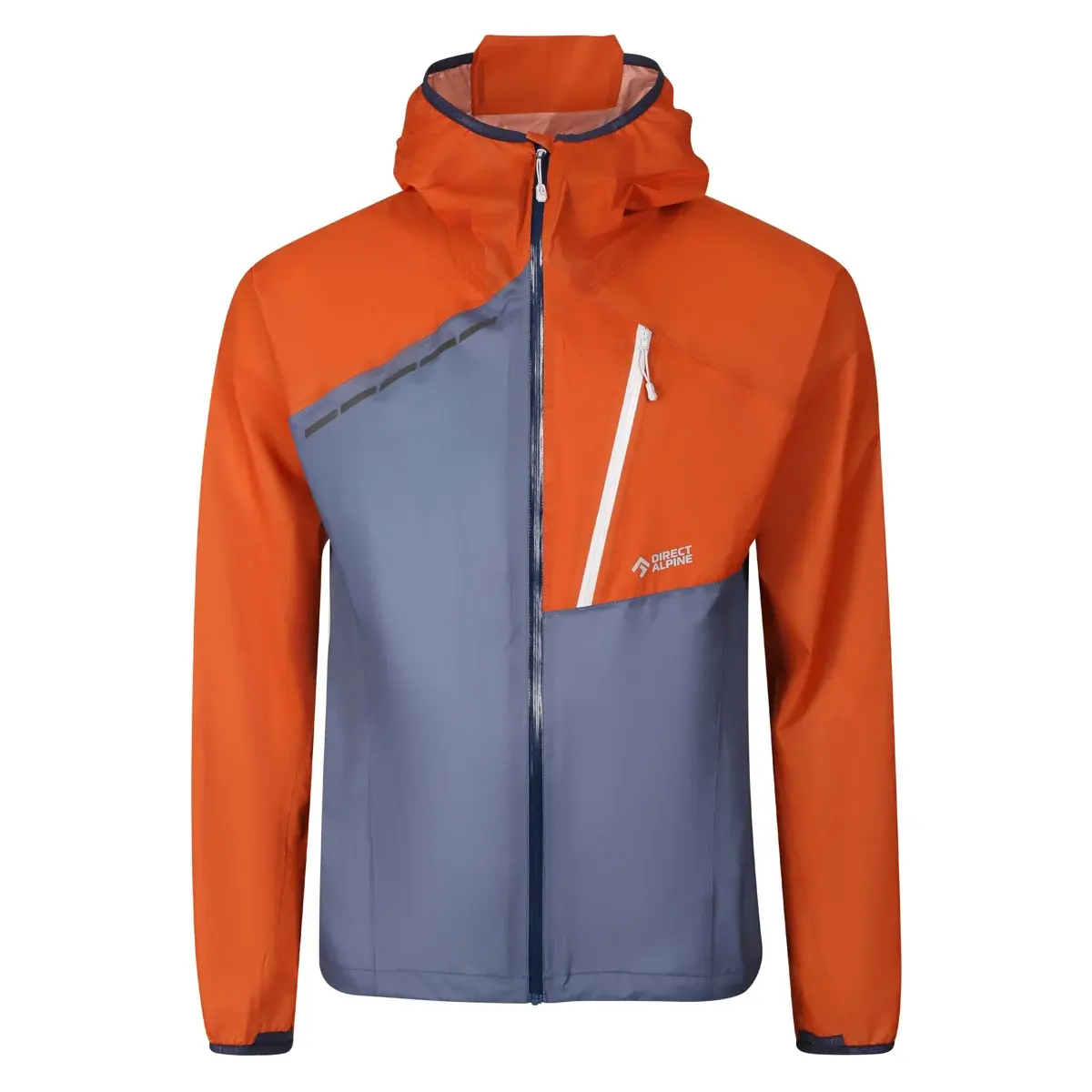 Herren-Hardshelljacke Direct Alpine CYCLONE navy/cinnamon