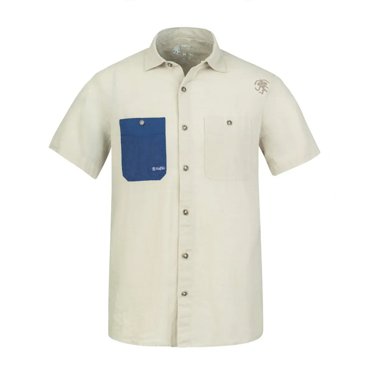 Rafiki Herrenhemd Rafiki Jam tidal foam