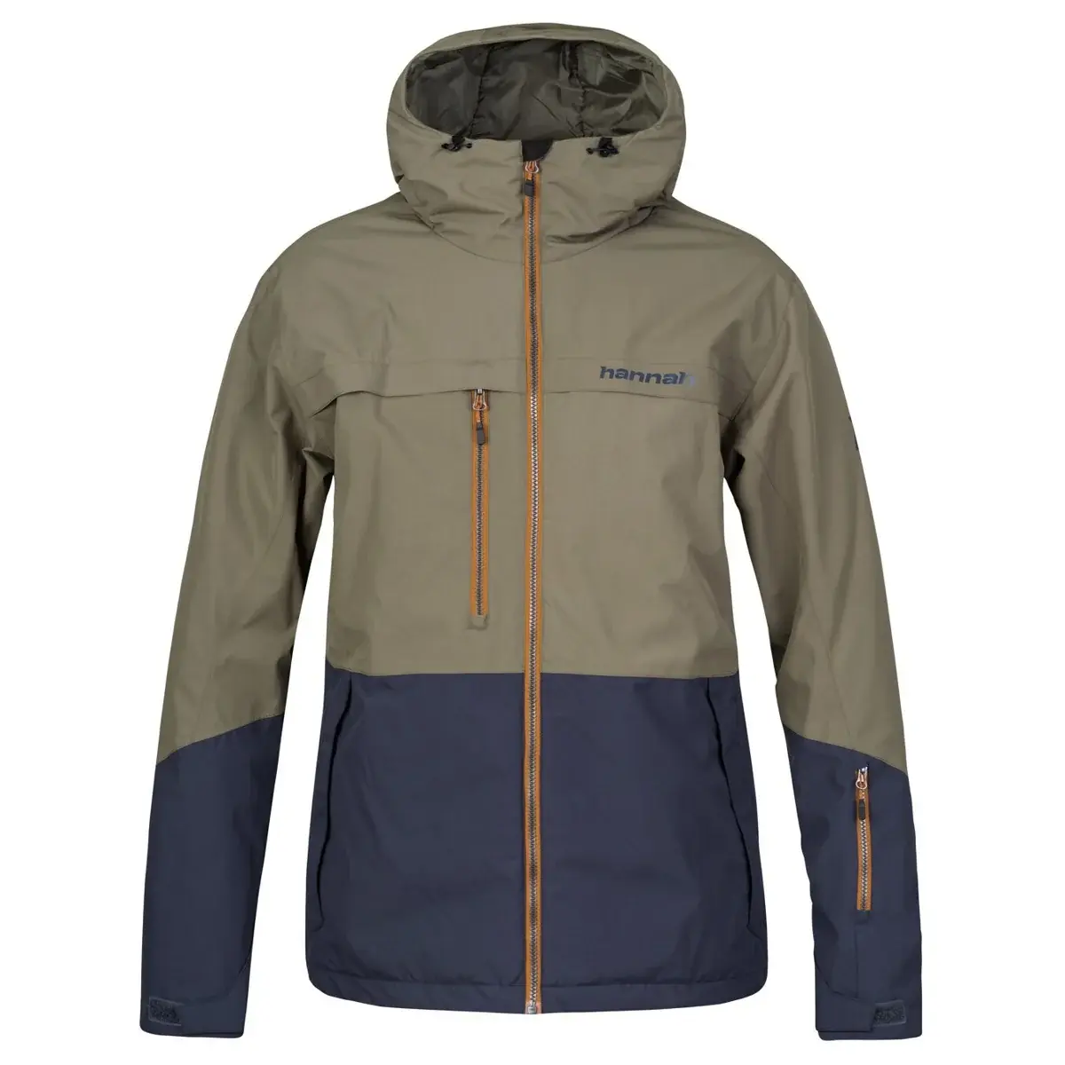 Hannah Herren-Skijacke Hannah Freemont Burnt olive/mood indigo