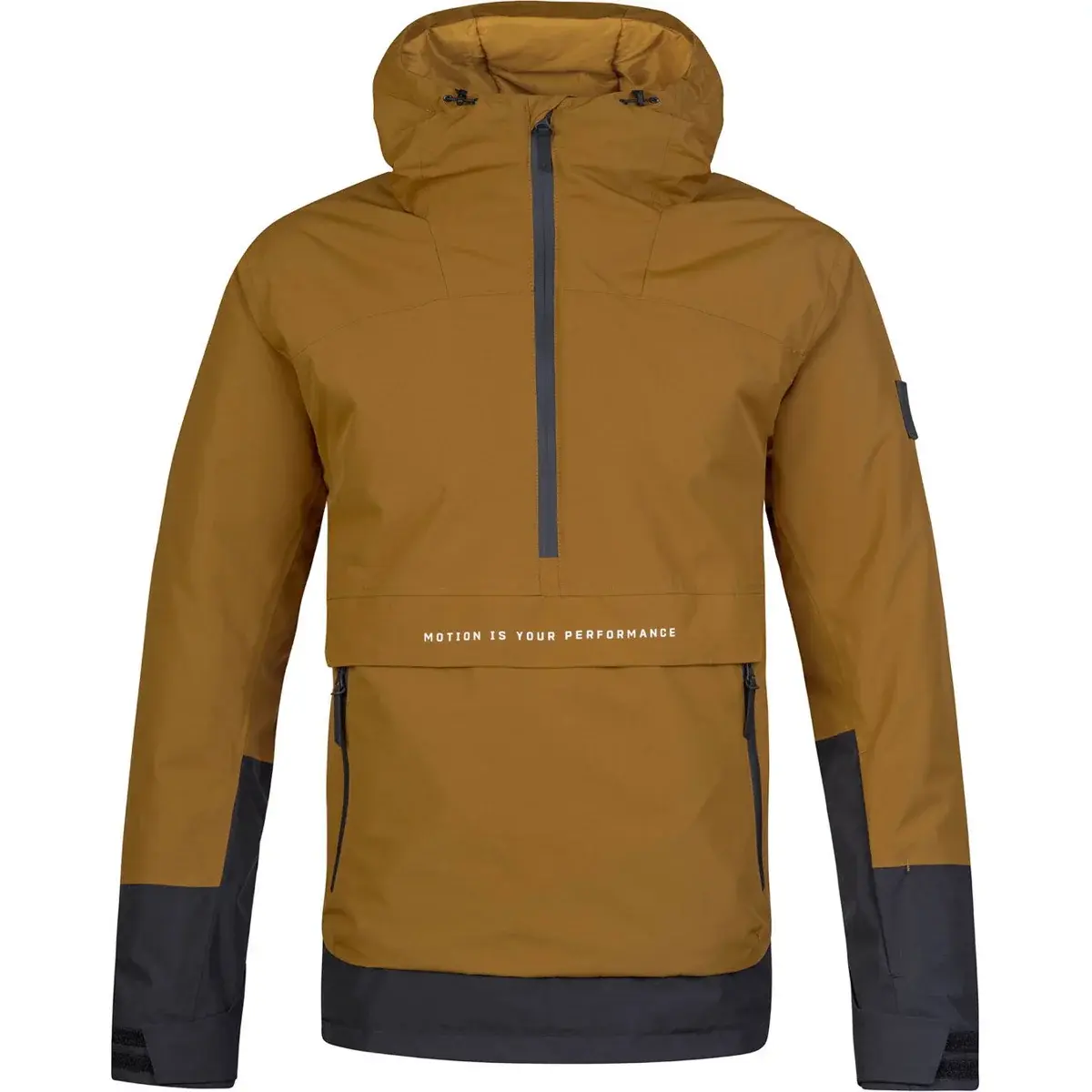 Herren-Skijacke Hannah Patty FD golden brown/anthracite