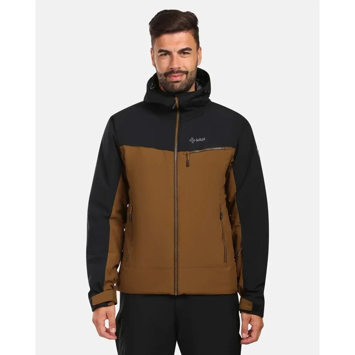 Kilpi Herren-Skijacke Kilpi FLIP-M braun