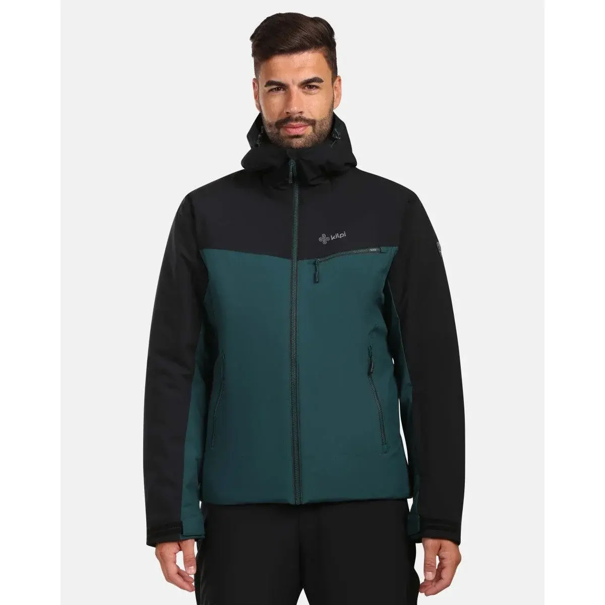 Herren-Skijacke Kilpi FLIP-M grün