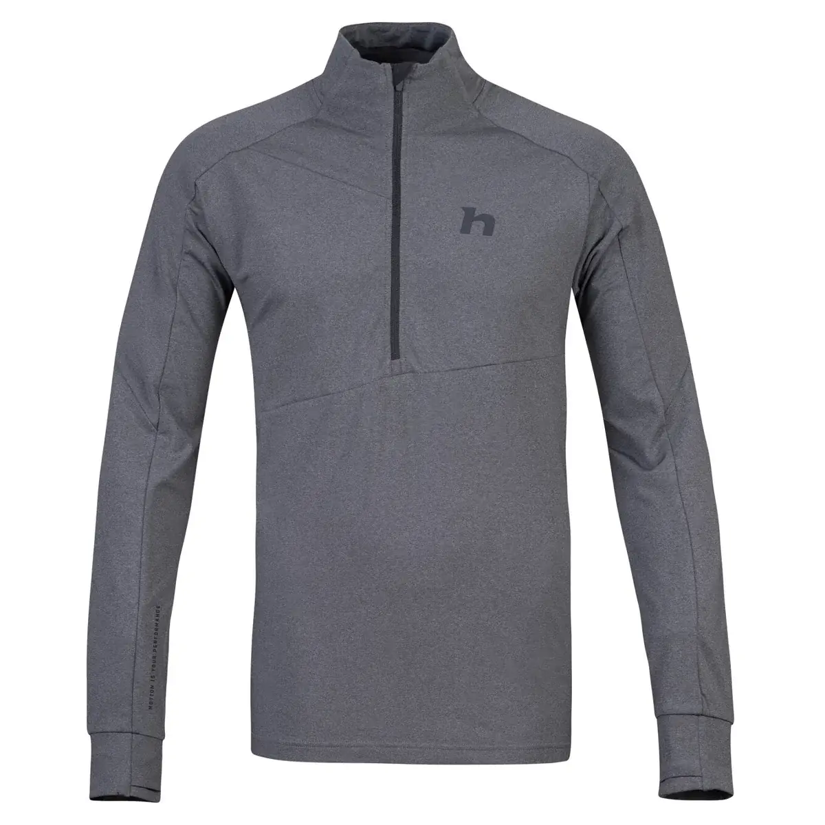 Herren-Sweatshirt Hannah Ernie asphalt mel