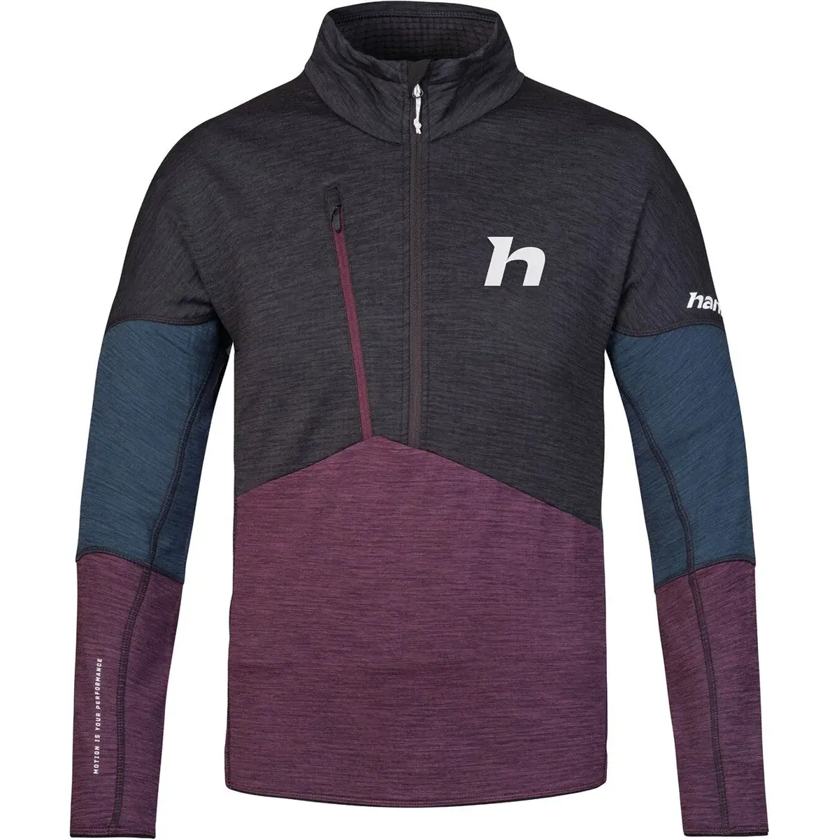 Hannah Herren-Sweatshirt Hannah Niro HZ anthracite/prune purple mel