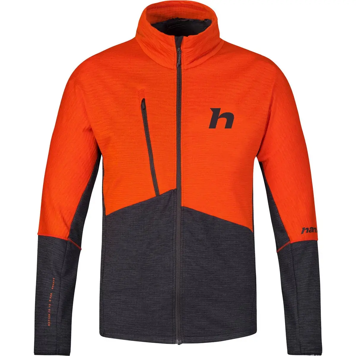 Hannah Herren-Sweatshirt Hannah Niro spicy orange/anthracite mel