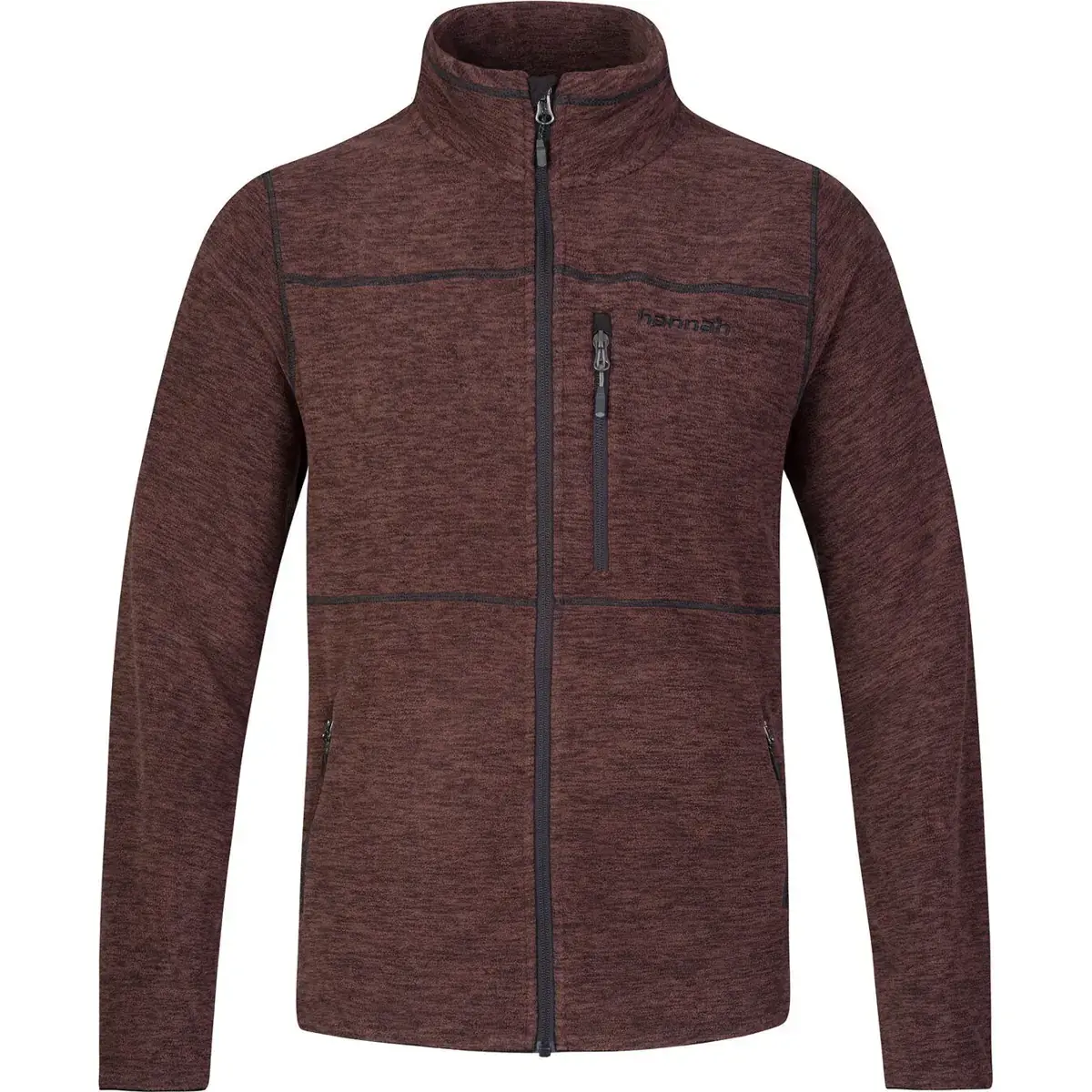 Herren-Fleecepullover Hannah Snaton II rum raisin mel