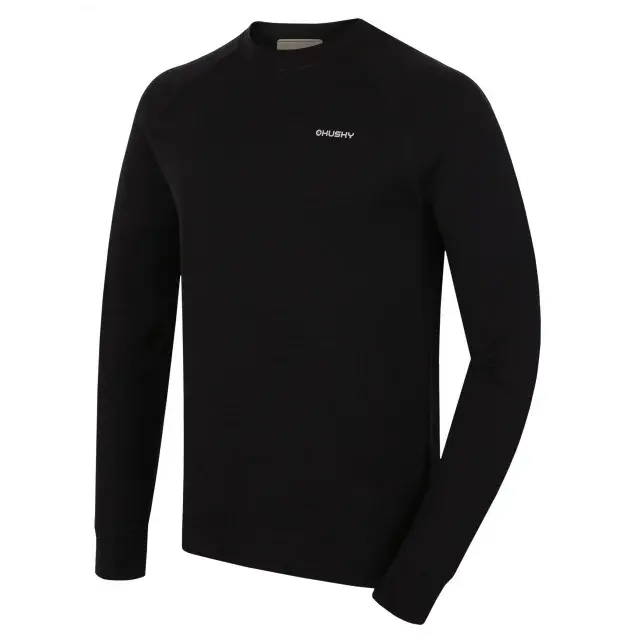 Herren-Sweatshirt Husky Aron M black