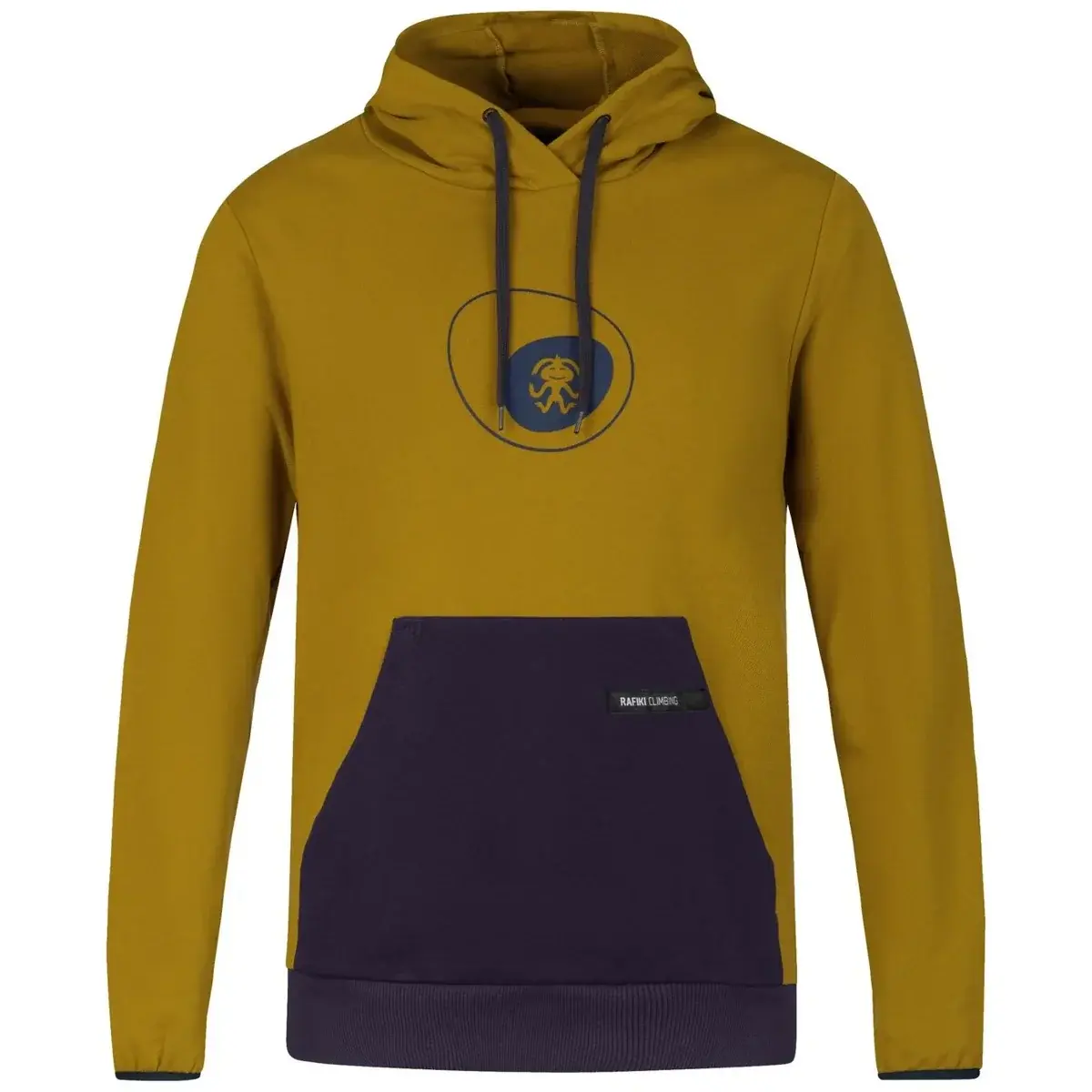 Herren-Sweatshirt Rafiki ZULU UNI dried tobacco/ink