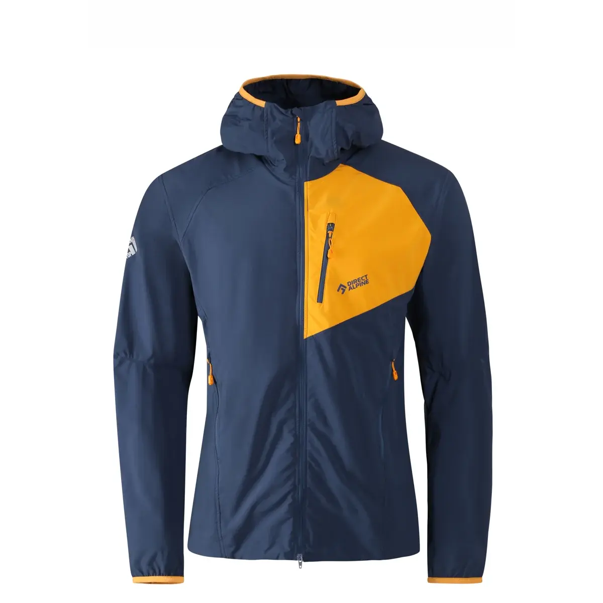 Herren-Outdoorjacke Direct Alpine DRU LIGHT navy/mango