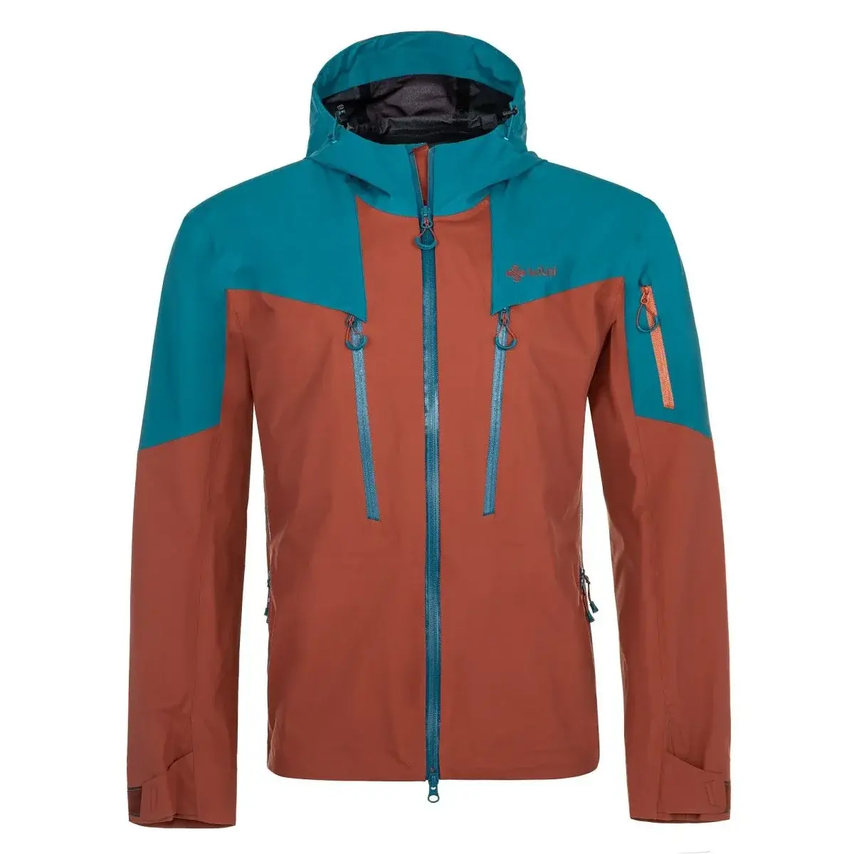 Herren-Outdoorjacke Kilpi LEXAY-M dunkelrot