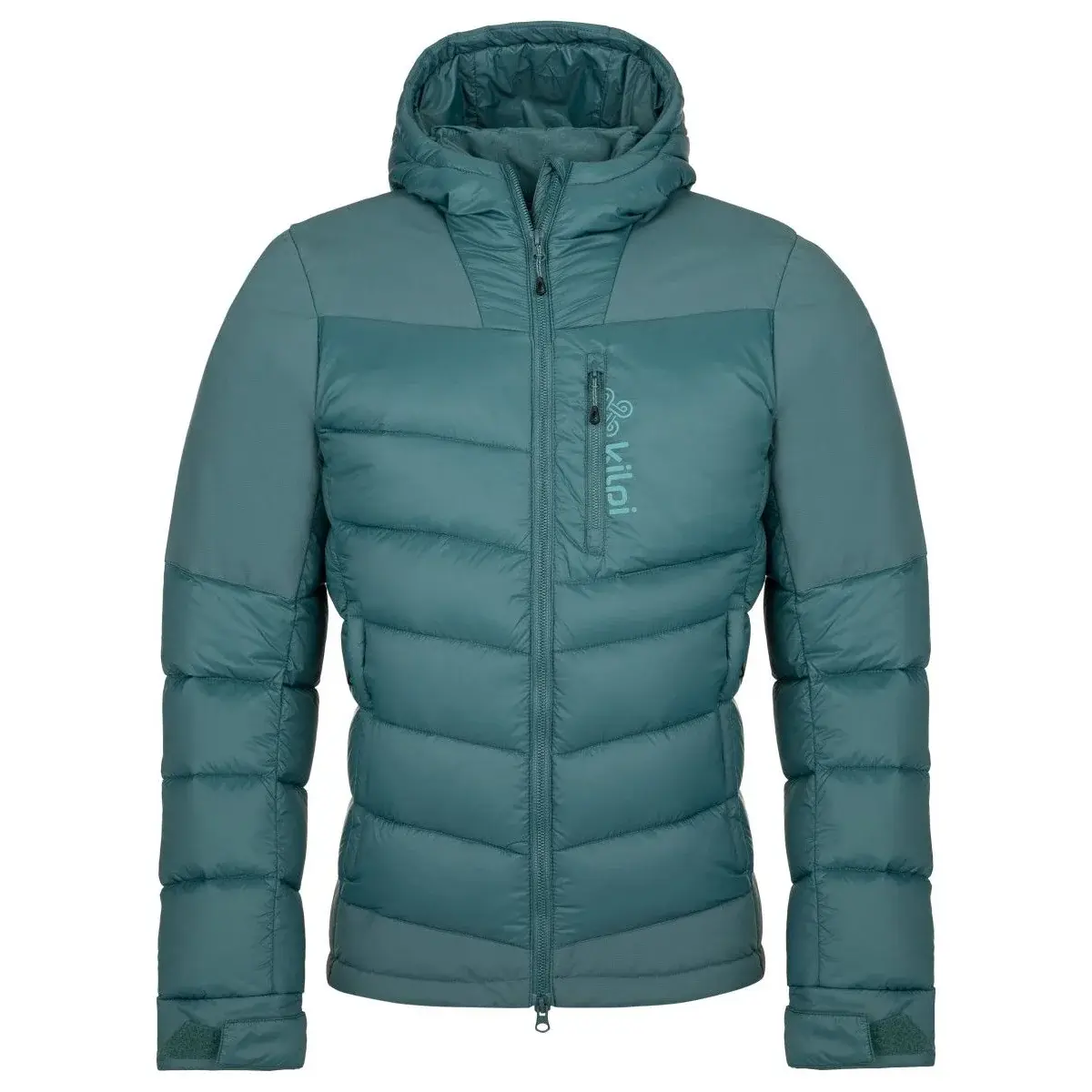 Herren-Daunenjacke Kilpi Guus-M Dunkelgrün