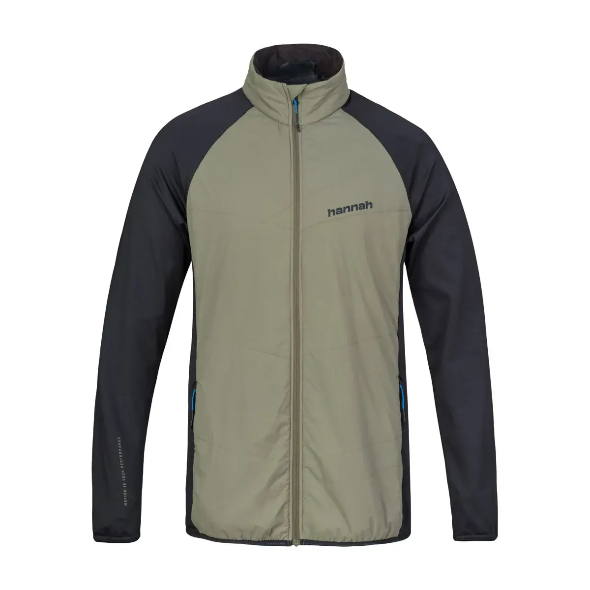 Hannah Herren-Skitouren-Stretchpullover Hannah Nexo Burnt olive/anthracite