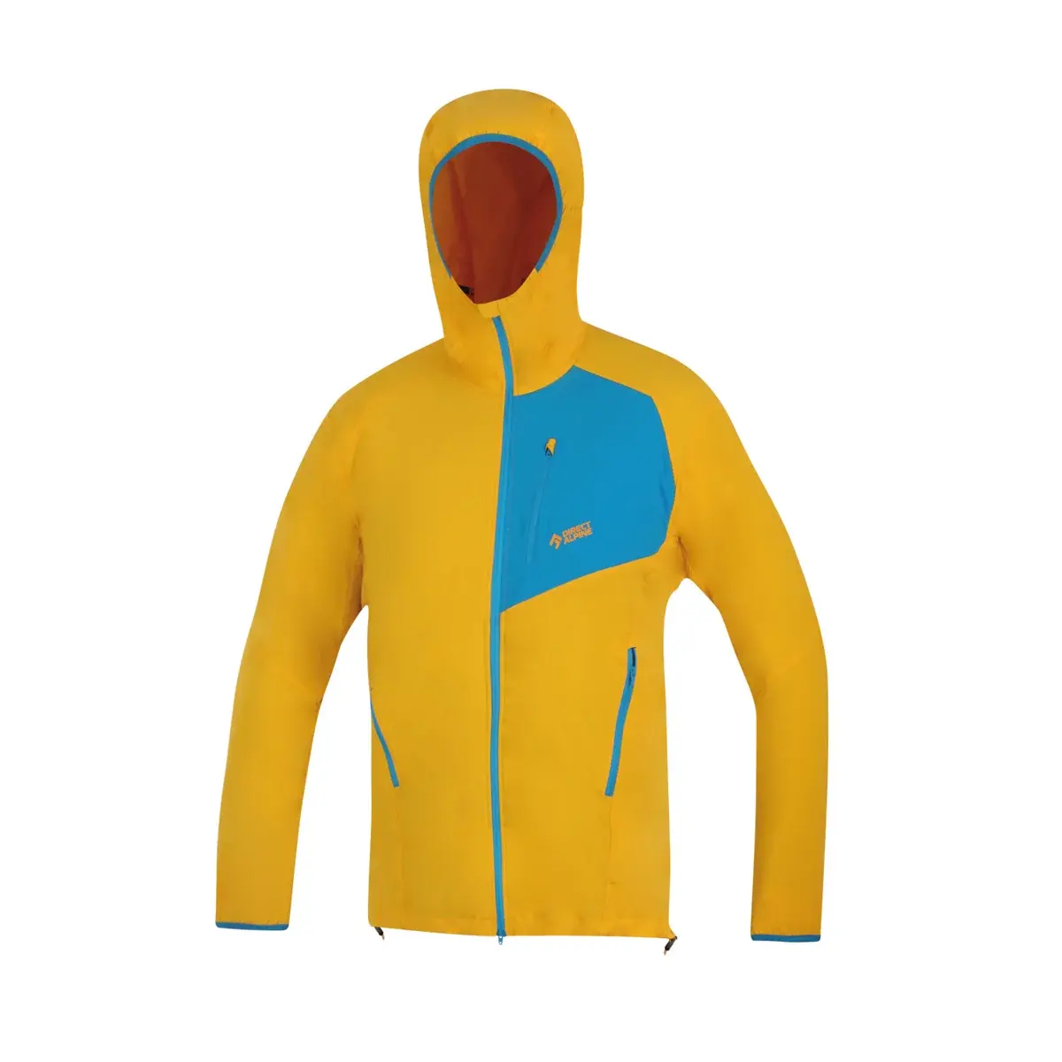 Herren-Softshelljacke Direct Alpine Dru Light mango/ocean