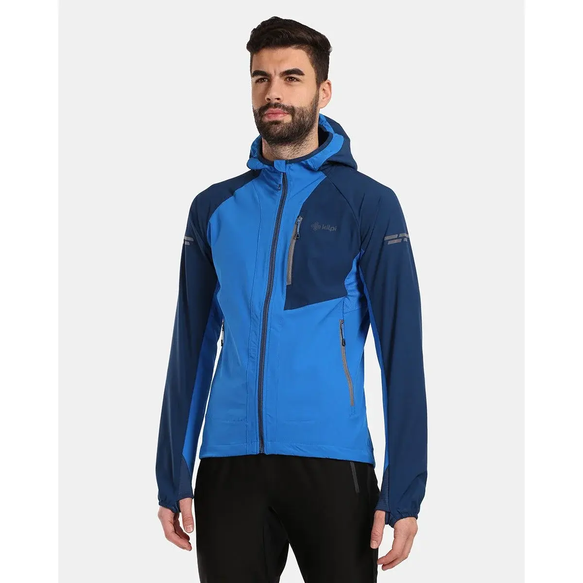 Herren-Softshell-Laufjacke Kilpi Baleo-M blue