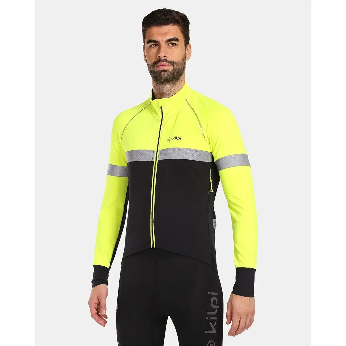 Herren-Softshell-Radjacke Kilpi NERETO-M gelb