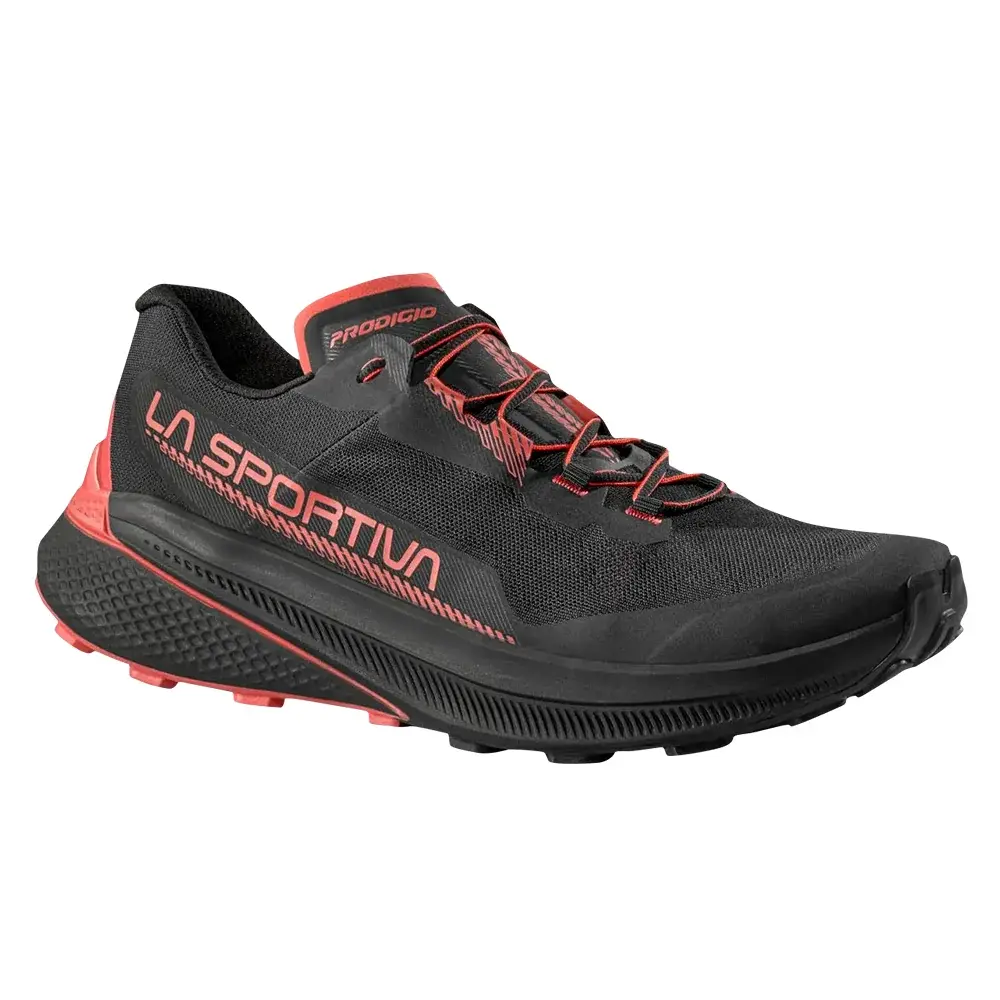 Pánská trailová bota La Sportiva Prodigio Black/Tango Red