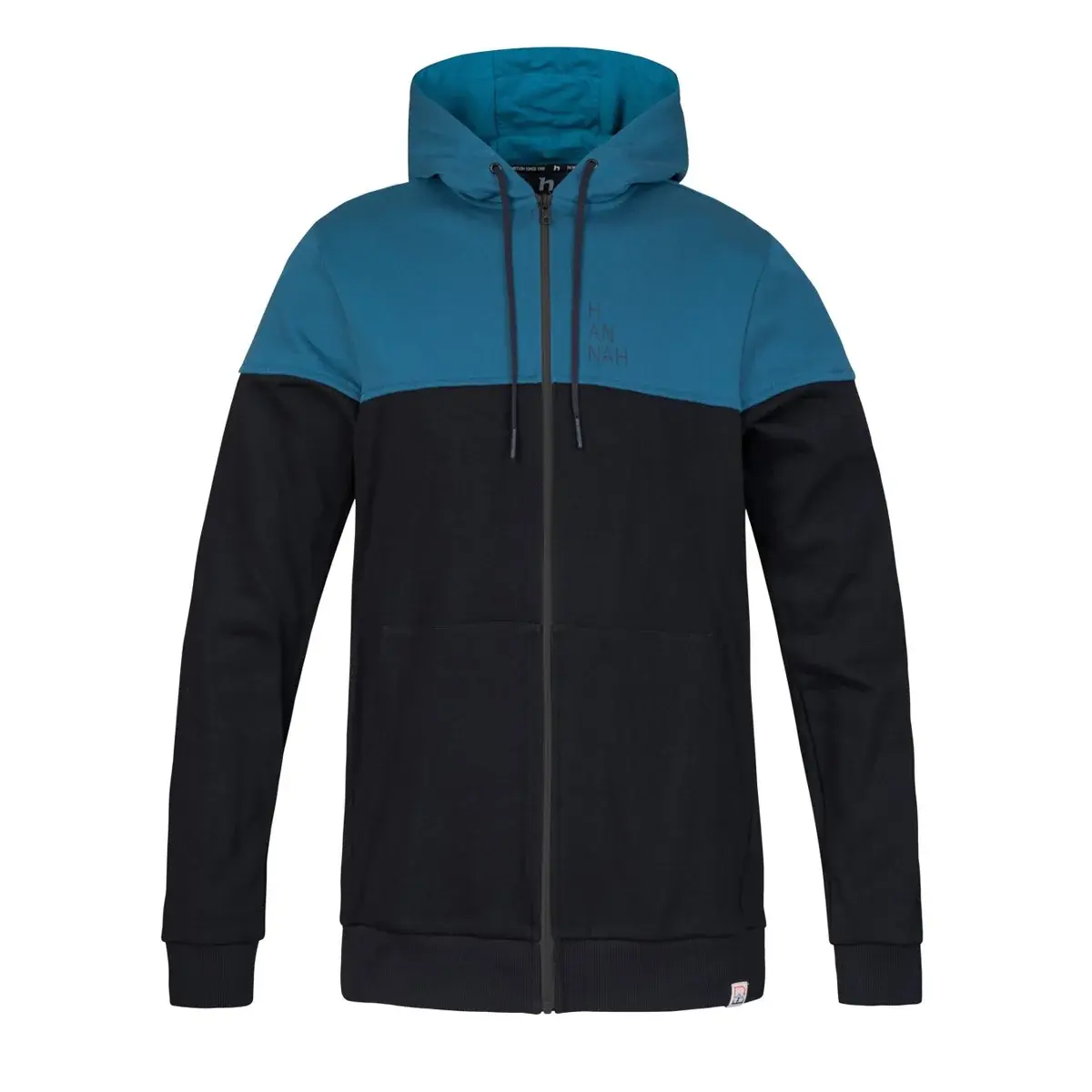 Pánská turistická mikina Hannah Fezco Hoody Anthracite/dark denim