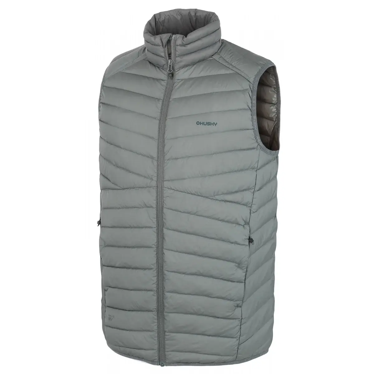 Pánská péřová vesta Husky Dresles M dk. grey green
