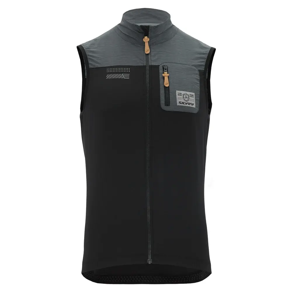 Silvini Herrenweste Silvini Cairo MJ2217 charcoal