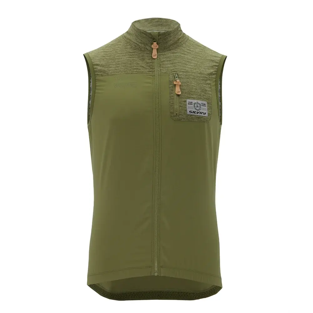 Silvini Herrenweste Silvini Cairo MJ2217 olive