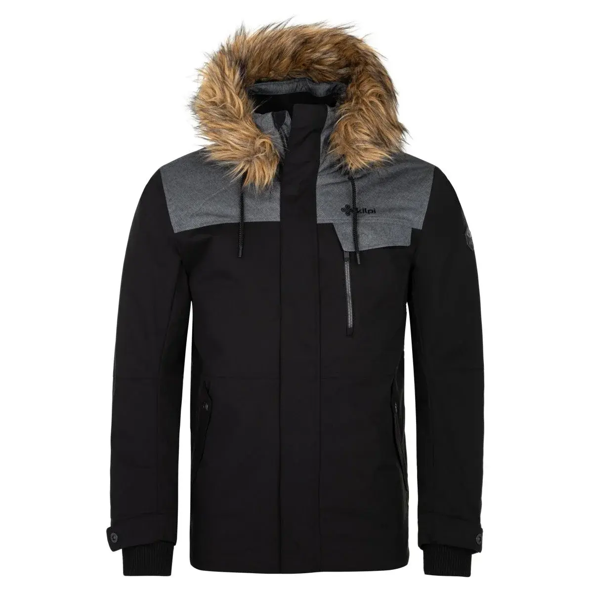 Herren-Winterjacke Kilpi ALPHA-M schwarz