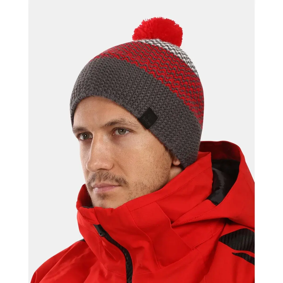 Herren-Wintermütze Kilpi PAULO-M rot UNI